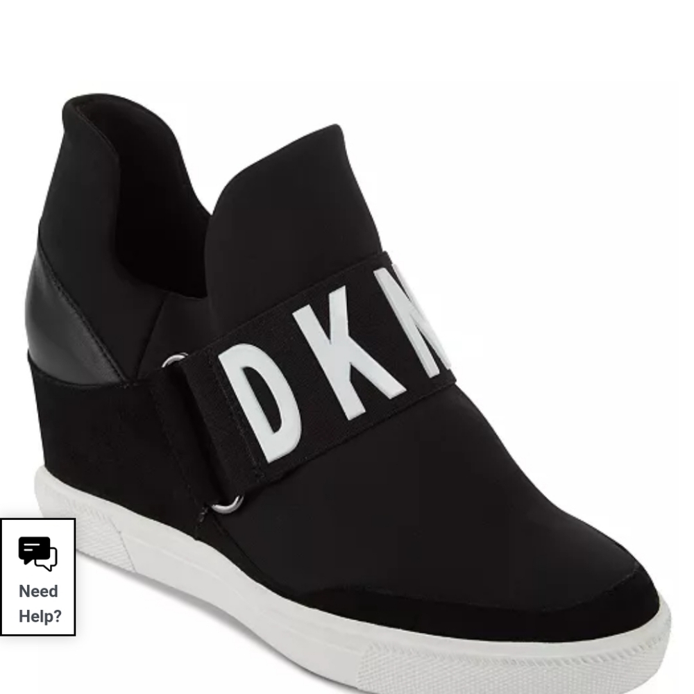 DKNY Women's Cosmos Wedge Sneakers size 7M